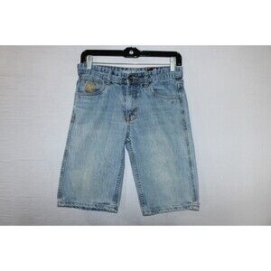 Timberland Womens Denim Shorts Size 14 Blue Light Wash Cotton Casual